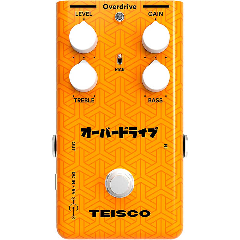 Teisco Overdrive Guitar Effects Pedal Reverb