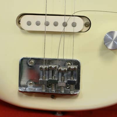 Synsonics Jr. Pro Vintage Short Scale Mini Electric Guitar 1980s - Olympic White - RARE image 3