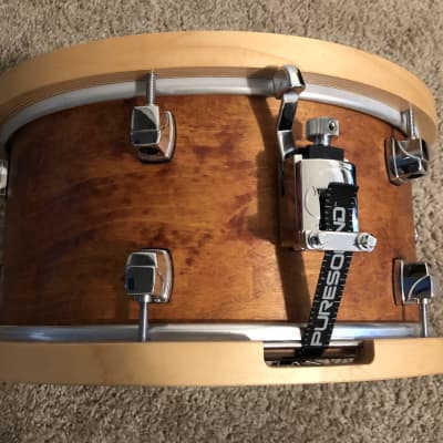 Yamaha Maple Custom 6.5x13 Snare Drum Custom Made For Greg Beennett image 2