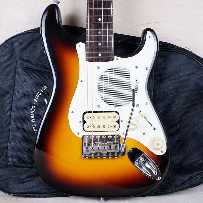 Fender ST-Champ Mini Stratocaster MIJ with Built In Speaker | Reverb