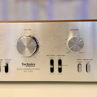 Vintage Technics SU-7100 Stereo Integrated Amplifier - Serviced + Cleaned image 5