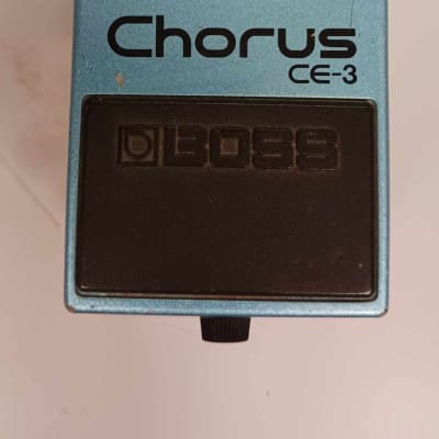 Boss CE-3 Chorus Vintage 80's Japan MIJ Black Label | Reverb