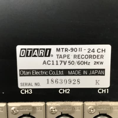 Otari MTR-90 MKII 2" 24-Track Tape Machine image 13