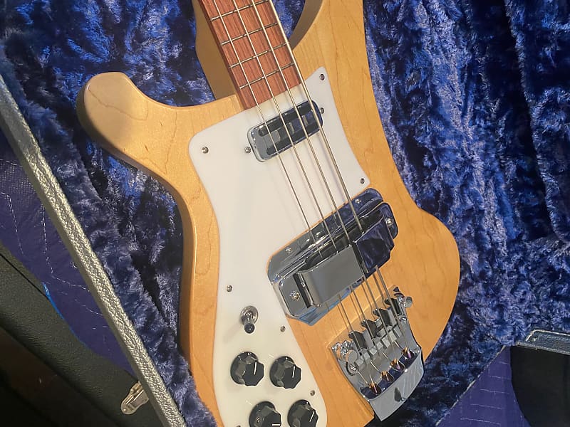 Rickenbacker 4001-C64 Stripped: Reissue Left Handed Bass Guitar 2009 Natural