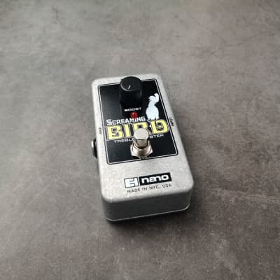 Electro-Harmonix Screaming Bird Treble Booster Pedal | Reverb