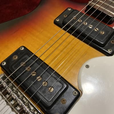 c.1968- Guyatone LG-250T “Perfect” Mosrite Style MIJ Vintage Guitars “Sunburst” image 8