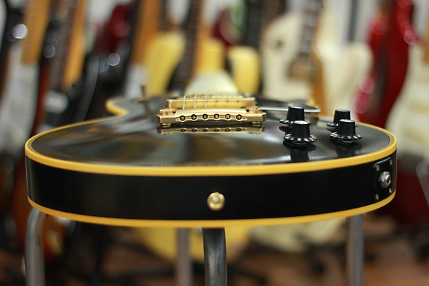 商品画像：Edwards By ESP Les Paul Custom Black Electric Guitar E-LP 4