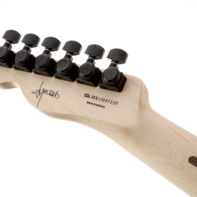 Fender Jim Root Telecaster Electric Guitar Ebony FB, Flat White image 7