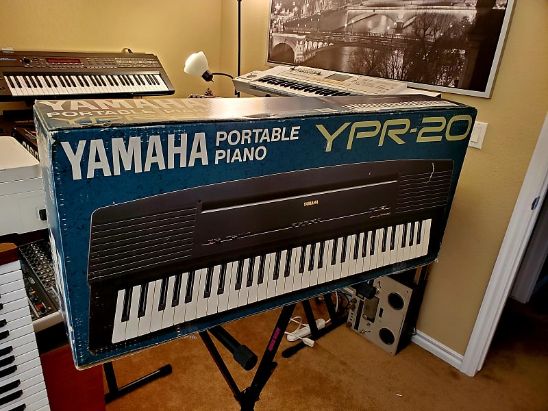 電子ピアノ YAMAHA YPR-20 ポータブルピアノ YAMAHA YPR 20 BRAND NEW!!! RARE VINTAGE KEYBOARD AND A BLAST