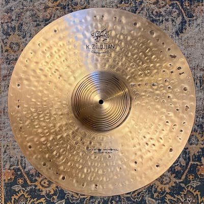 UNIQUE ZILDJIAN K CONSTANTINOPLE PROTOTYPE Hi Bell FLAT RIDE 22