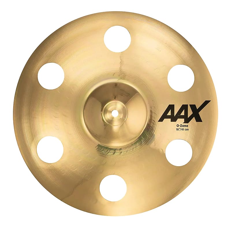 Sabian 16" AAX O-Zone Crash Cymbal image 1