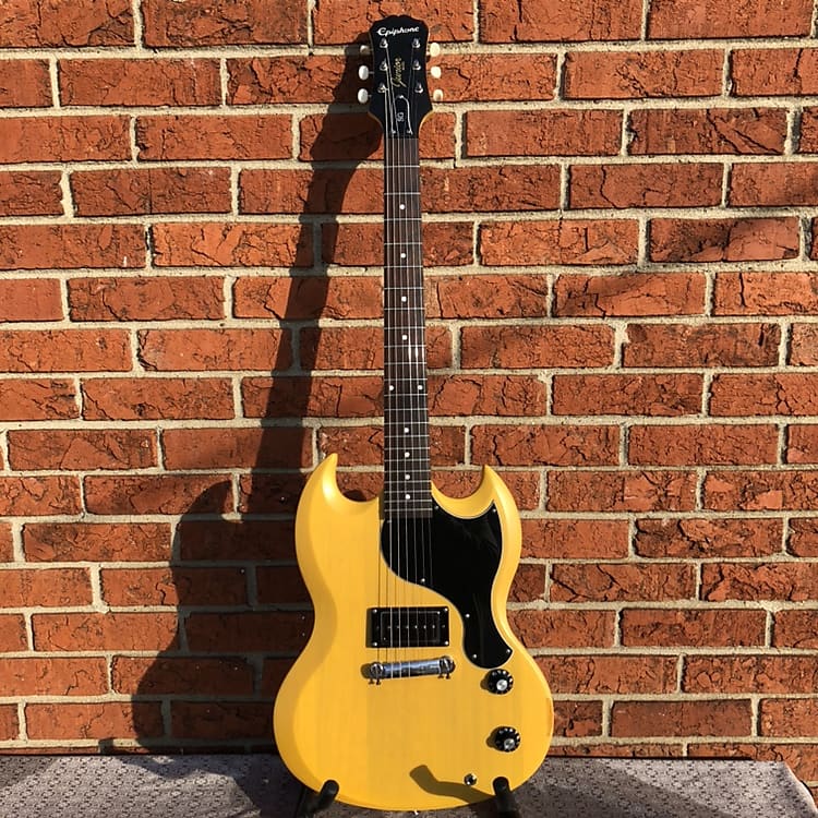 epiphone sg jr エピフォン SG jr TVイエロー Epiphone SG Junior Jr. TV Yellow Custom Shop Limited Edition