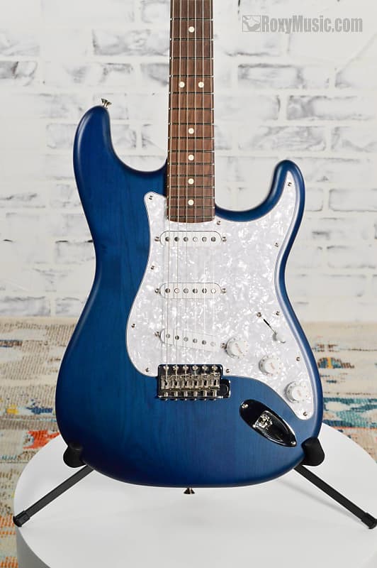 New Fender Cory Wong Stratocaster Sapphire Blue Transparent w/Case image 1