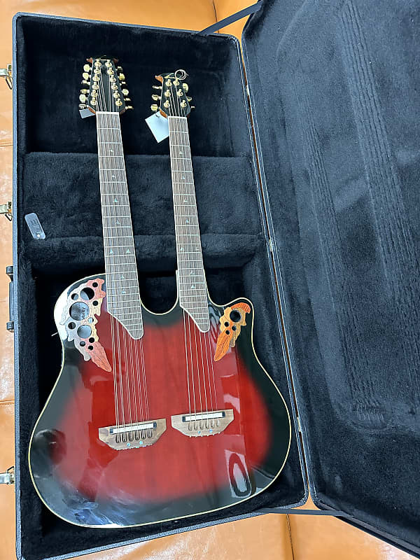 Ovation CSE225 Celebrity Double Neck