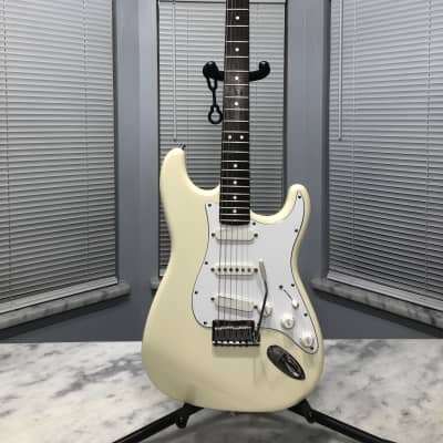1980s USA Fender American Standard Stratocaster, Olympic White image 1