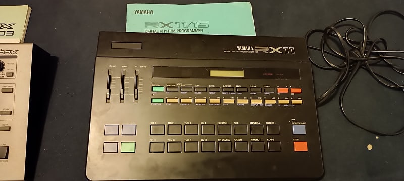 Yamaha RX15 Digital Rhythm Programmer 1980s - Black image 1