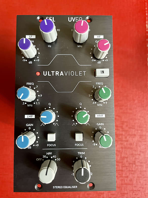 Solid State Logic SSL UV EQ Ultraviolet 500 Series Stereo | Reverb