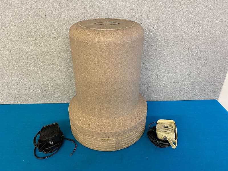 RARE Phantom Sound 3-Way Outdoor Speaker System w/ Cables - Tested & Working! image 1