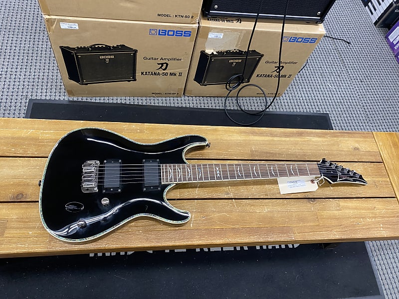 Ibanez SAS 32 EX Electric Guitar Black | Reverb