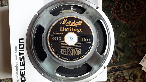 Celestion Marshall Heritage G12 16 ohm 12" 70 watt speaker 90s model S403 image 1