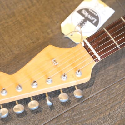 Rutters Strat Style S Double-Cut Electric Guitar Aztec Gold Brazilian w/ Budz Pickups + Hard Case (5318) image 12