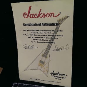 Jackson USA Custom Shop 25th Anniversary Randy Rhoads Concorde image 4