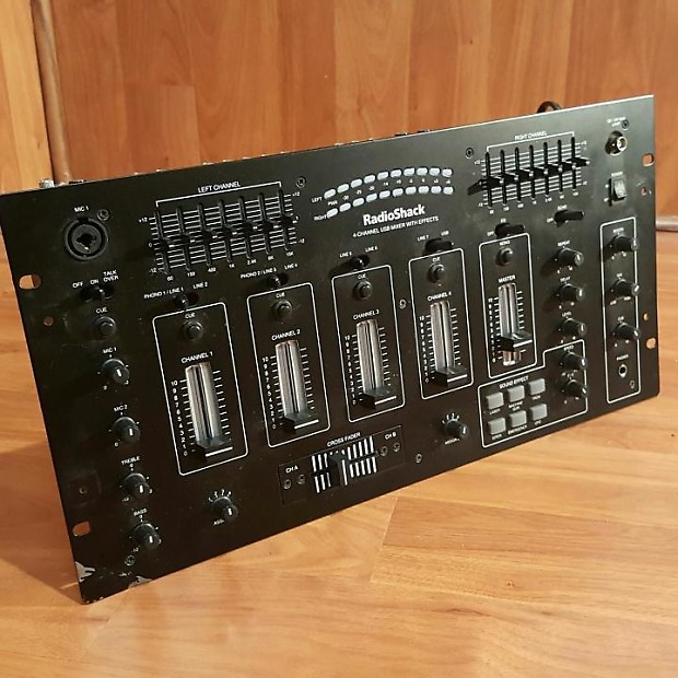 Radioshack 4 Channel USB Mixer Reverb