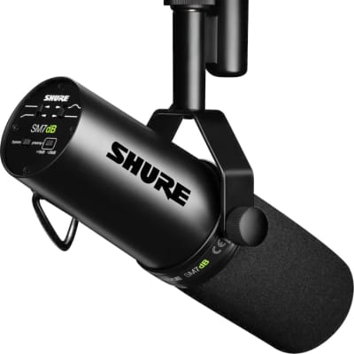 Shure SM7dB XLR Dynamic Broadcasting Vocal Microphone w/ Built-in Preamp image 3