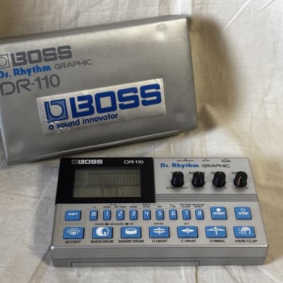 Boss DR-110 Dr. Rhythm Graphic Drum machine w/ case