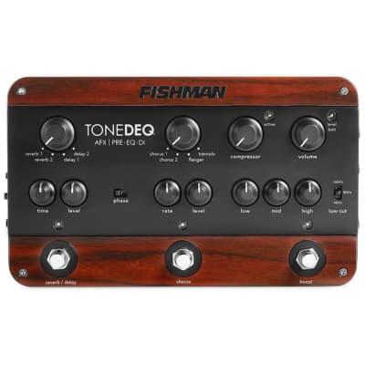 Fishman ToneDEQ AFX Preamp EQ and DI with Dual FX image 1
