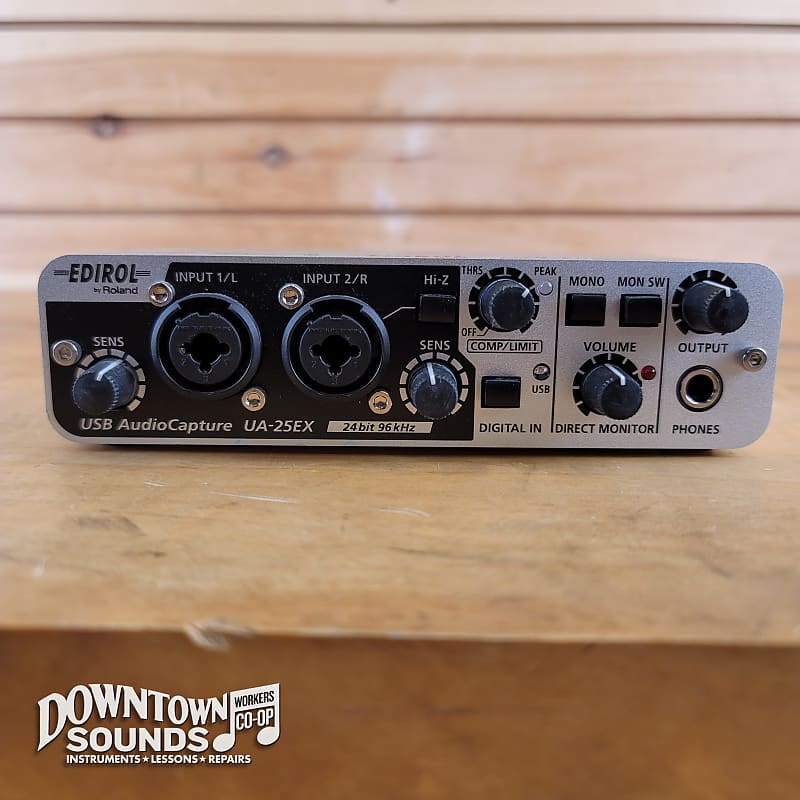 Ua-25ex Edirol 24bit96khz USB Audio Capture Interface Roland