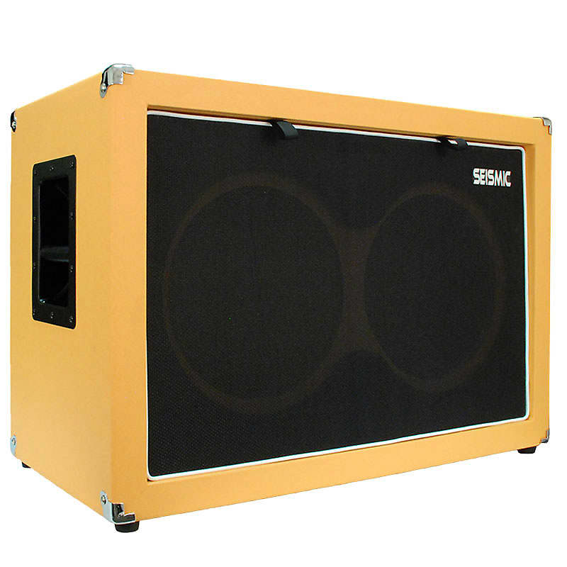 EMPTY GUITAR SPEAKER CABINET 2x12 Cab 212 Orange Tolex | Reverb