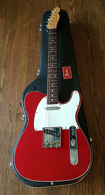 Fender '62 Telecaster Custom 1962 Candy Apple Red Made In