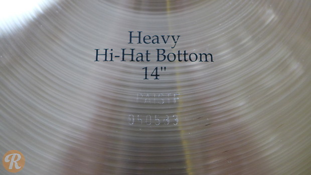 Paiste 14" Sound Formula Heavy Hi-Hat Cymbal (Pair) 1990-1992 image 5