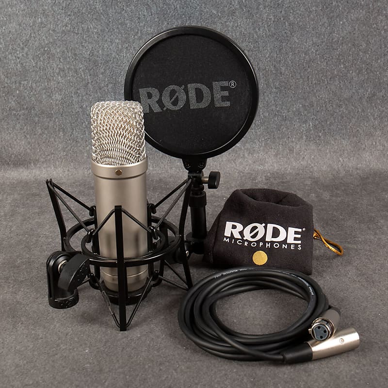 Rode NT1 Studio Condenser Microphone Kit Bag 2nd Hand Reverb