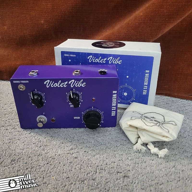 R Weaver FX USA Violet Vibe w/ Box Used