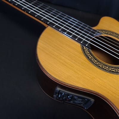 Jose Ramirez Estudio Studio Cutaway 1 Nylon String Classical Guitar w/ Logo'd Hard Case image 11