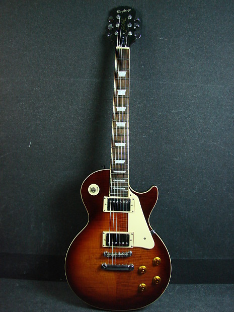 2003 Epiphone Les Paul Standard Sunburst Finish Electric