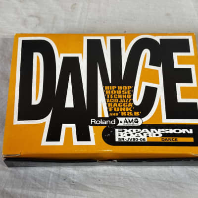 Roland SR-JV80-06 Dance Expansion Board 1990s - Green w/ box