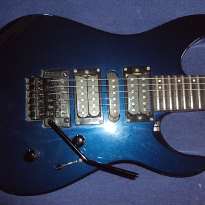 Scalloped Jackson PS 4,bluemetal FR-HB,playing a la Yngwie,Ritchie & Co! Bild 2