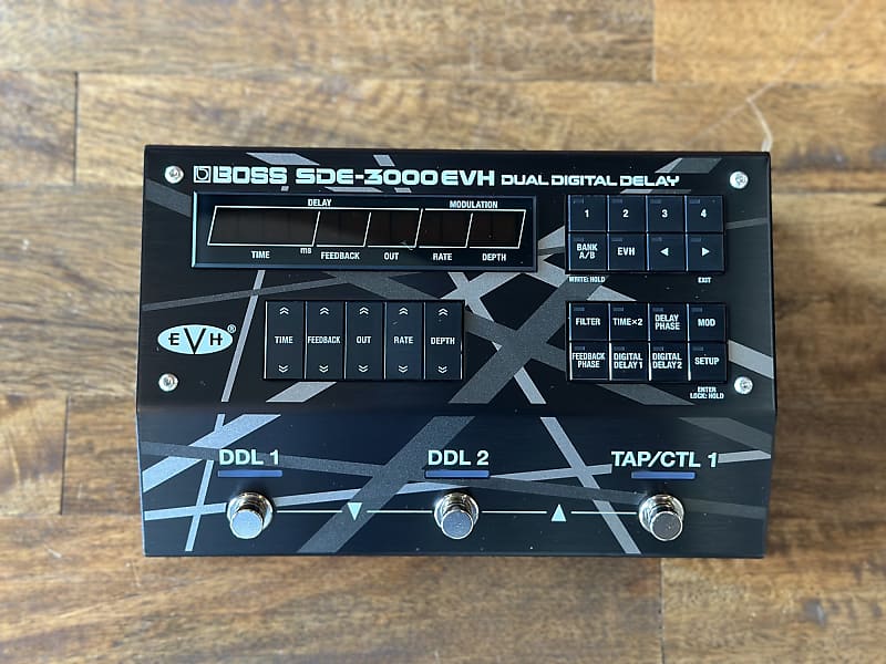 ギター BOSS SDE-3000EVH DUAL DIGITAL DELAY Amazon.com: Boss SDE-3000EVH Dual Digital Delay Pedal