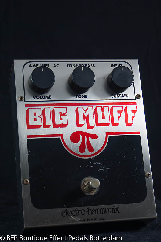 Electro-Harmonix EH 3003 Big Muff π V5 (Op Amp Tone Bypass) 1981 USA as used by Andy Martin-Reverb image 1