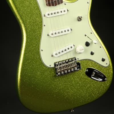 Fender Custom Shop Dick Dale Signature Stratocaster NOS - Chartreuse Sparkle image 6