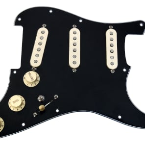 920D Custom Shop 15-12-11 Fender Custom Shop Texas Special Loaded Strat Pickguard w/ 7-Way Switching