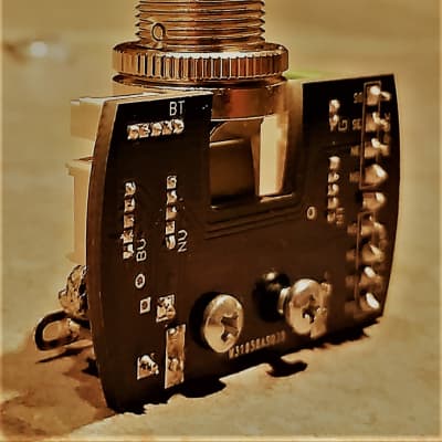 Big Leg circuits Semi-hollowbody Jimmy Page style wiring kit image 1