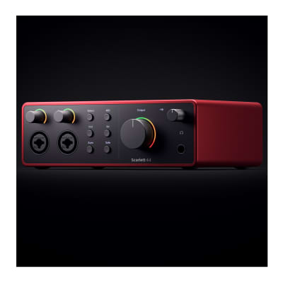 Focusrite Scarlett 4i4 4th Gen USB Audio Interface, Super-High-Quality Line Inputs, Air Mode, Pro Tools Artist, Dynamic Gain Halos, Auto-Gain and Ableton Live Lite Software image 7