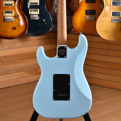 Schecter Traditional Route 66 Chicago SSS Sugar Paper Blue image 12