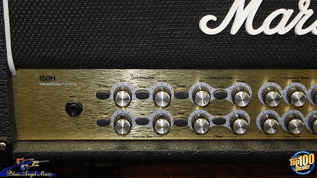 Marshall AVT150H 150W 4 Channel Hybrid Head Tube Preamp Onboard Effects 28790