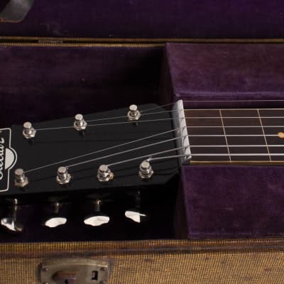 Epiphone  Electar Model M 7-string Lap Steel Electric Guitar (1938), ser. #1668, original tweed hard shell case. image 16