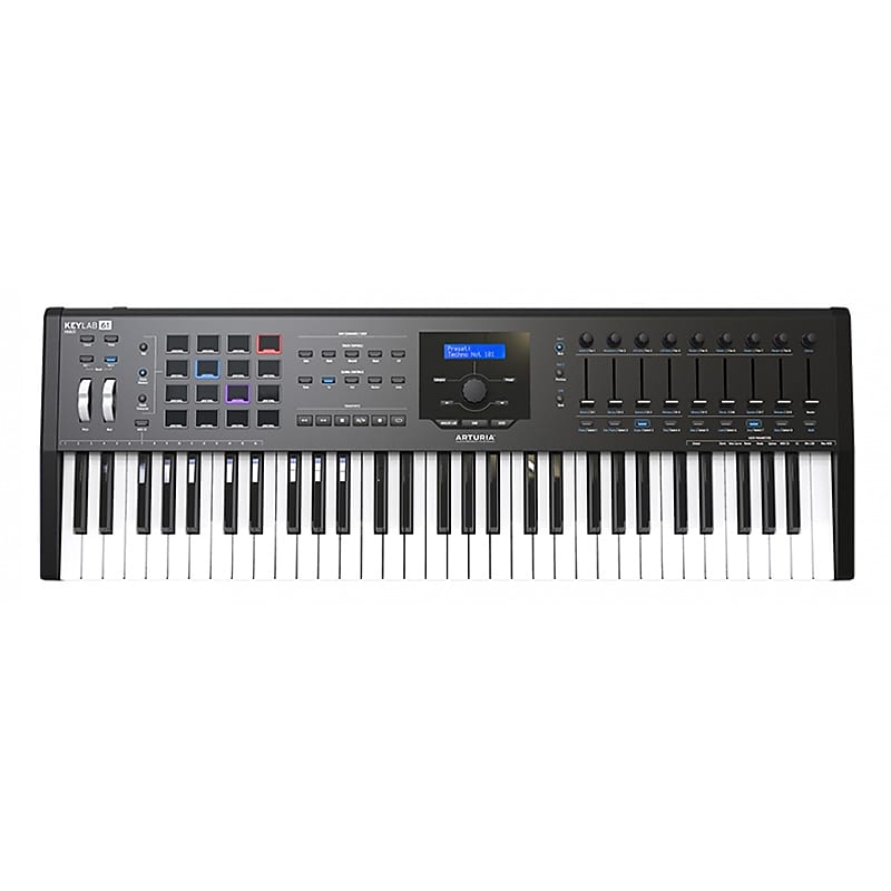 Arturia Keylab MkII 61 - 61 Key MIDI Controller (Black) image 1